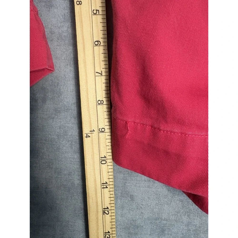Polo Ralph Lauren Polo 67 Chino Cargo Shorts Men 36 Red 100% Cotton Classic
